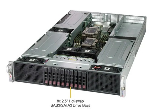 Supermicro gpu server - 2u,
