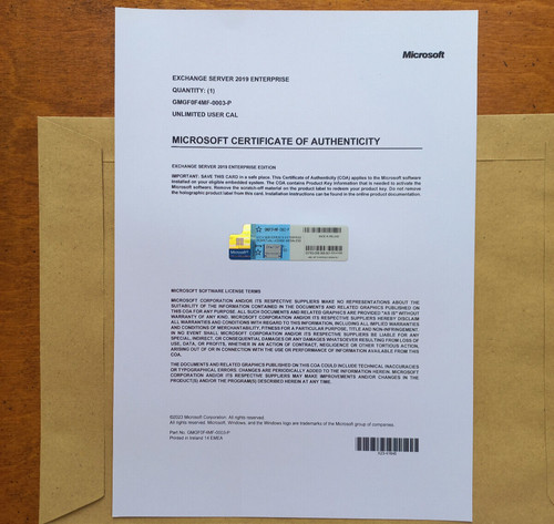 Microsoft exchange server 2019 - microsoft,