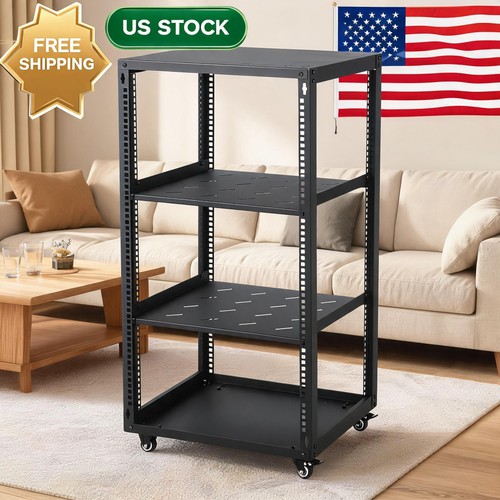 12u network rack with - network, casters
