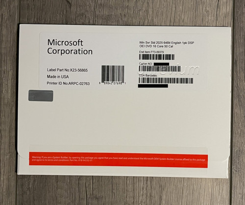 Win server 2025 standard - server,