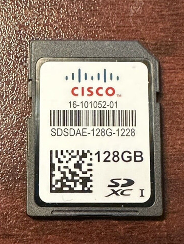 Cisco 128gb card - sd,
