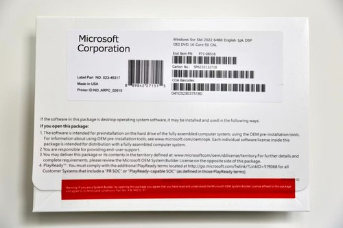 Microsoft windows server - windows, 2022