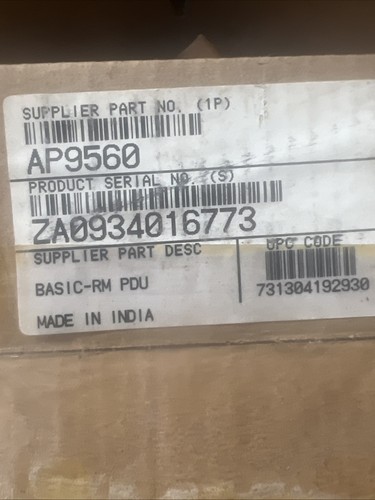 Apc ap9560 outlet - ap9560, 19”