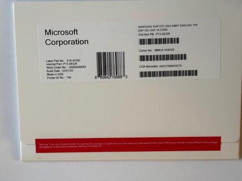 Microsoft windows server - microsoft, 2022