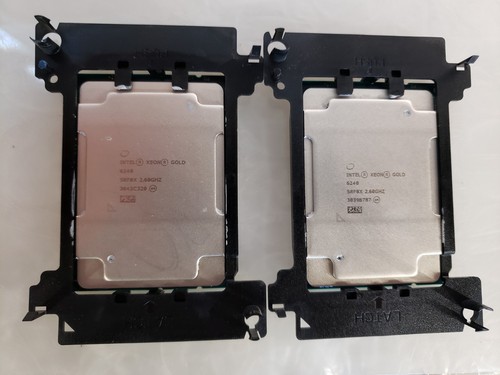 Pair intel xeon gold - intel, 6240