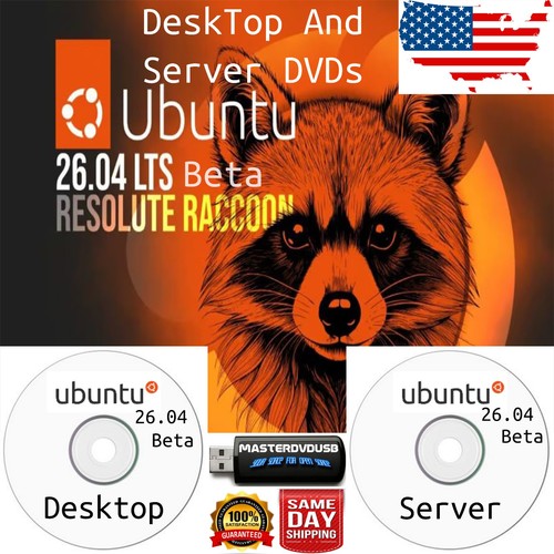 Ubuntu beta lts 2 dvd - lts, 2‑dvd