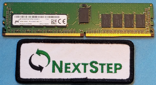Micron 16gb 2rx8 - micron, pc4-2400t