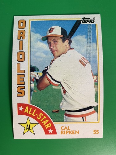 1984 topps cal ripken - 1984, as