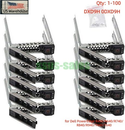 Lot 0dxd9h sata tray - 2.5",
