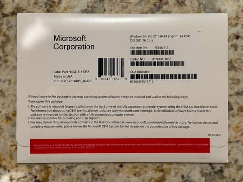 Microsoft windows server - server, 2016