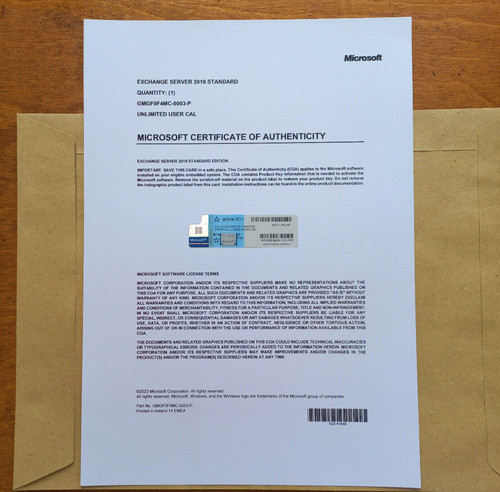 Microsoft exchange server - exchange, 2019