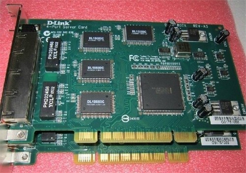 Used 1pcs link port server - 1pcs, 4-port