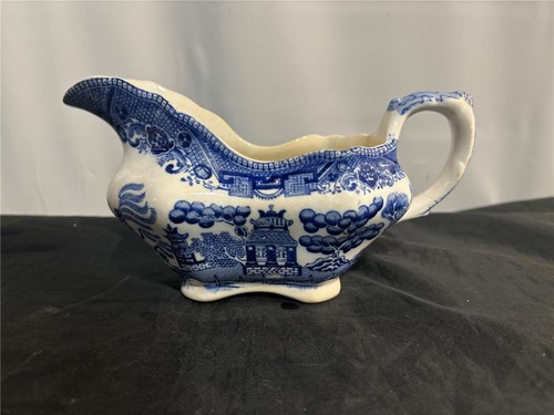 Buffalo pottery blue willow - buffalo,