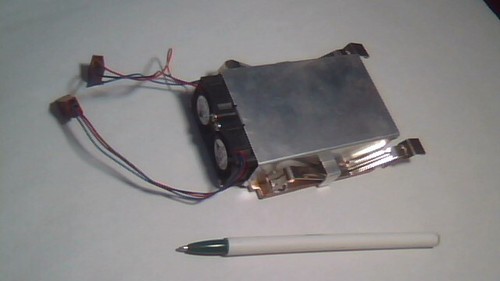 Heatsink with fans - fans, sun
