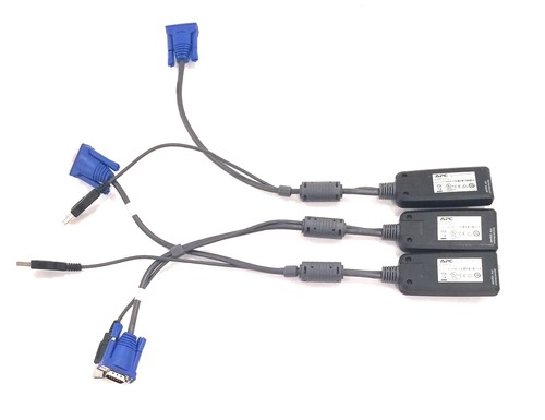 Genuine lot apc kvm usb - of, 3