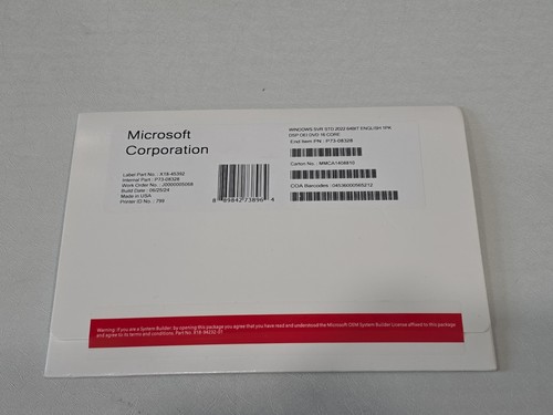 Windows svr server standard - svr,