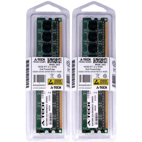 16gb 8gb ecc udimm - udimm, dell