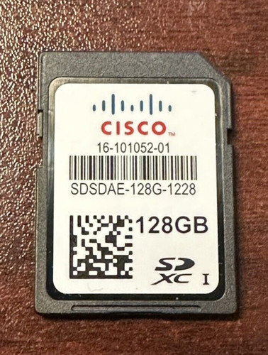 128gb cisco card - sd,
