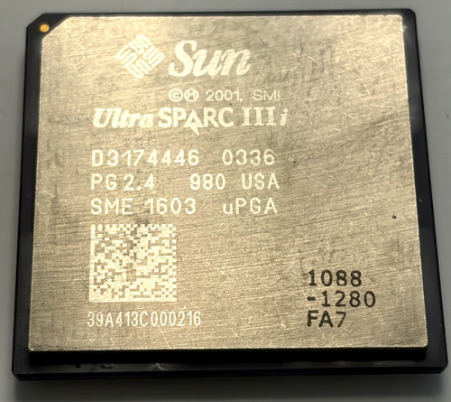 Sun ultrasparc iiii 0ghz - ultrasparc,