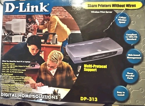 Link wireless parallel port - d-link,