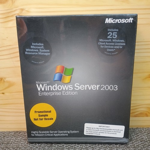 Microsoft windows server - windows, 2003