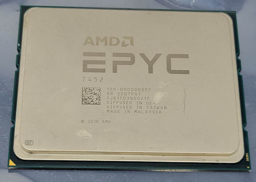 Amd epyc 7452 core - 32-core, 2.35ghz