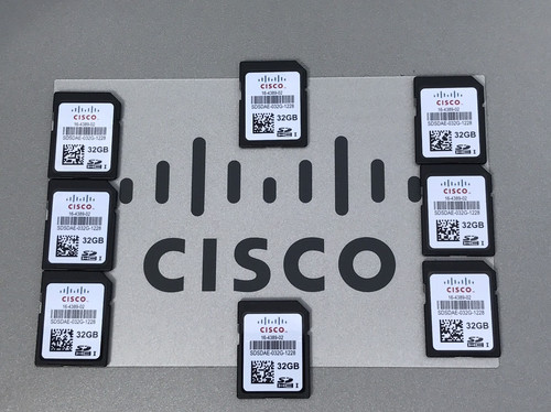 Lot cisco 32gb sd card - 2,