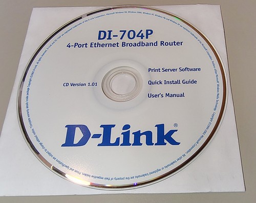 Link 704p router cd - di‑704p,