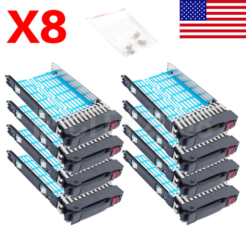 8pcs sas sata hdd - sas, tray