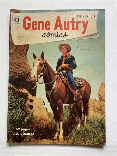 Gene autry comics dell - comics,