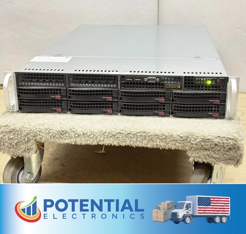 Supermicro cse 825 - cse-825, 8-bay