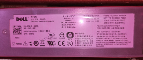 Oem dell poweredge server psu - dell,