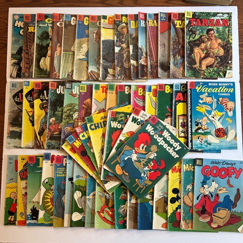 Dell comics 1950s - 1950s, lot