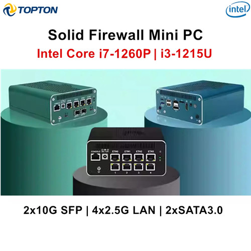 Firewall mini intel 2x10g - pc,
