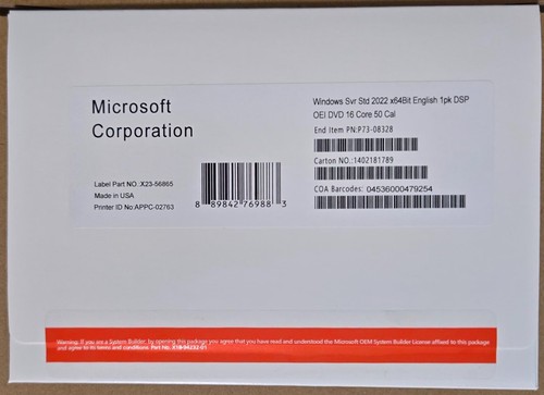 Windows server 2022standard - server,