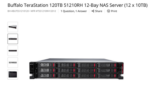 Buffalo terastation 120tb - buffalo,