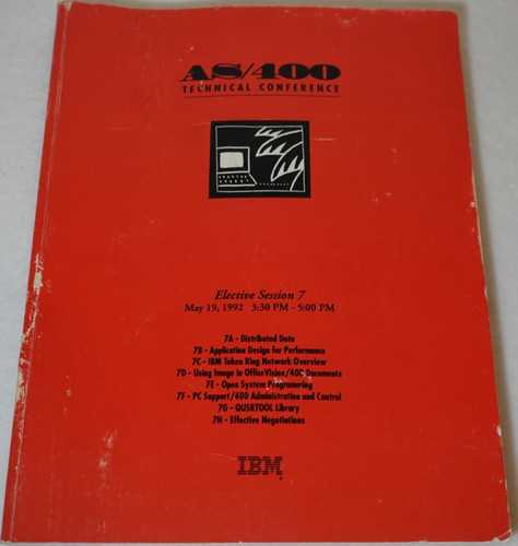 400 technical conference - as/400,