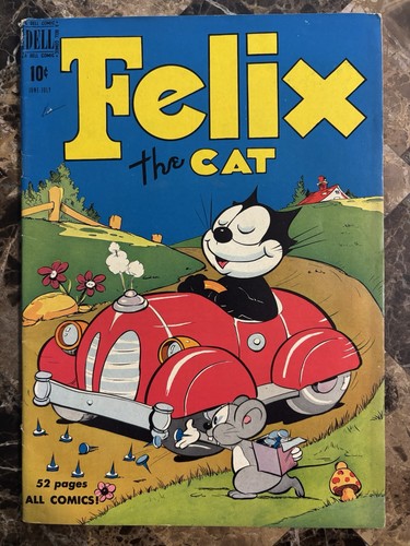 1950 dell comic felix the - dell,