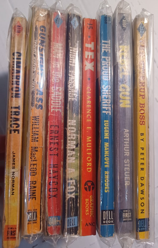 Lot vintage dell western - of,