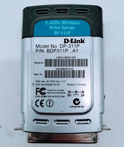 Link 311p wireless - d-link, print