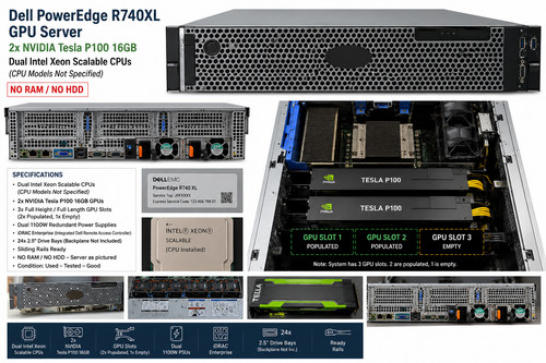 Dell poweredge r740xl gpu - poweredge,