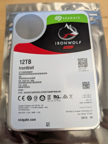 Seagate ironwolf 12tb - seagate,