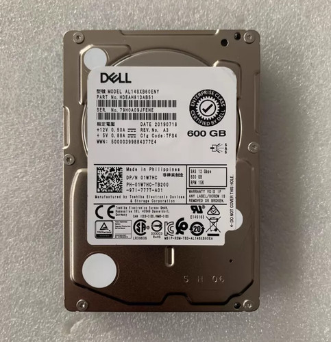 Used dell 600g 15k - 600g, 2.5"