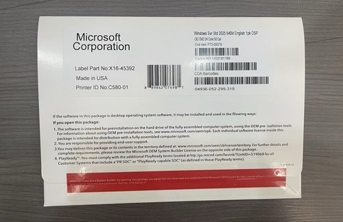 Microsoft windows server - microsoft, 2025