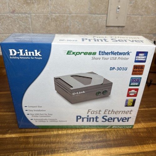 Sealed new link 301u usb - new, d-link