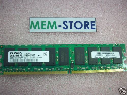 432806 b21 2gb pc2 - 432806-b21, memory