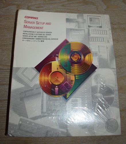 Compaq server setup - server, and
