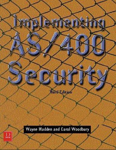 Implementing 400 security - implementing, as/400