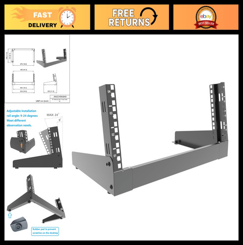 Desktop network rack - 4u, 19"