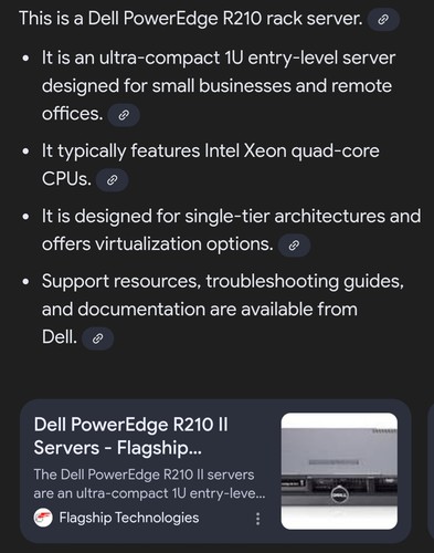 Dell poweredge r210 rackmount - dell,